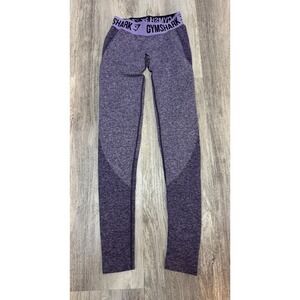 Gymshark Contour Leggings Women's XS Purple‎ Heathered Activewear